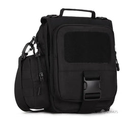 Unisex Camouflage Messenger Bag with Removable Pouch