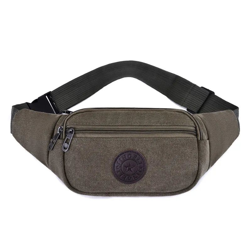 Men's Belt Fanny Pack Handbags Motorcycle Leg Bag Waist Pack