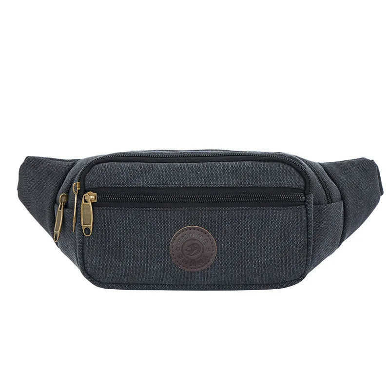 Men's Belt Fanny Pack Handbags Motorcycle Leg Bag Waist Pack
