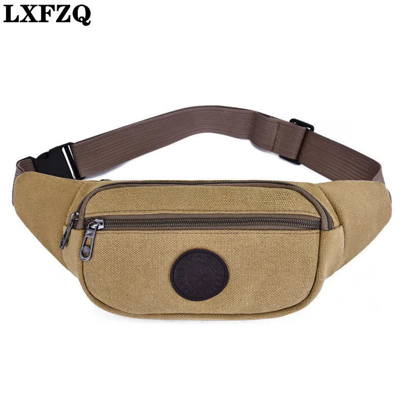 Men's Belt Fanny Pack Handbags Motorcycle Leg Bag Waist Pack