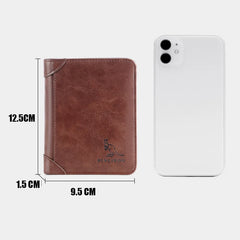 Men's Leather Wallet for Men - Classic Bifold Design