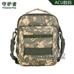 Men's Square Messenger Bag Shoulder Travel Bag