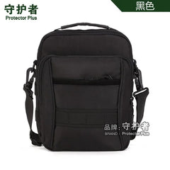 Men's Square Messenger Bag Shoulder Travel Bag