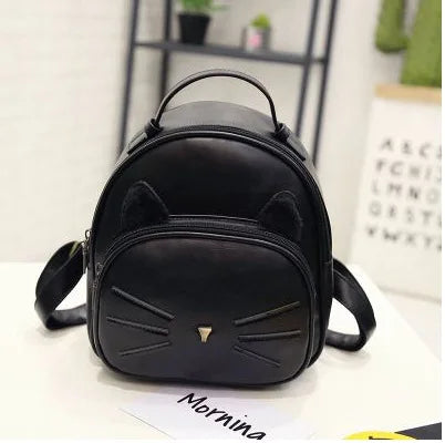 Mini Backpack for Teenage Girls 4 Colors Womens' Pouch PU Women's Backpack