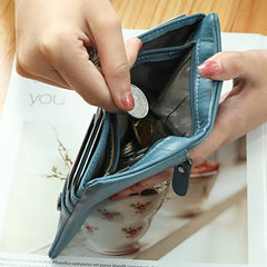 Multi-Function Women's Purse Short Version Wallet
