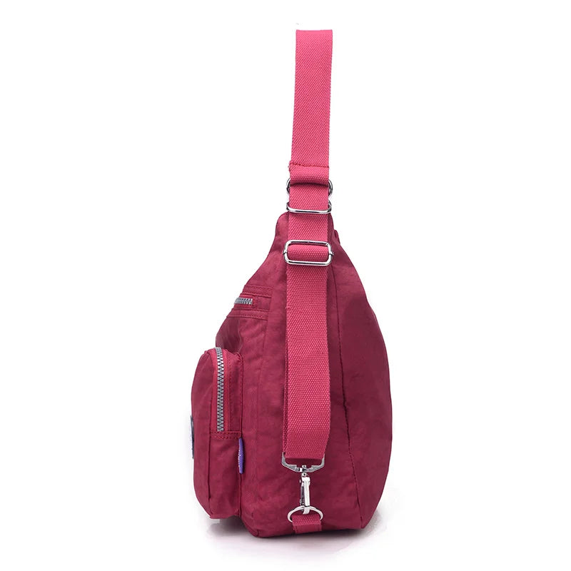 Women Nylon Backpack School Bags For Teenager Casual Female Shoulder Bags
