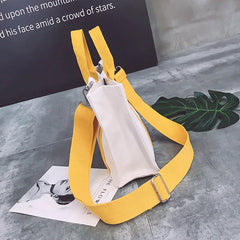 Canvas bag big capacity wenyifans ladies hand bags shoulder bag