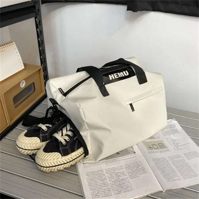 Women's Large Capacity Fitness Bag Dry Wet Separation Sports