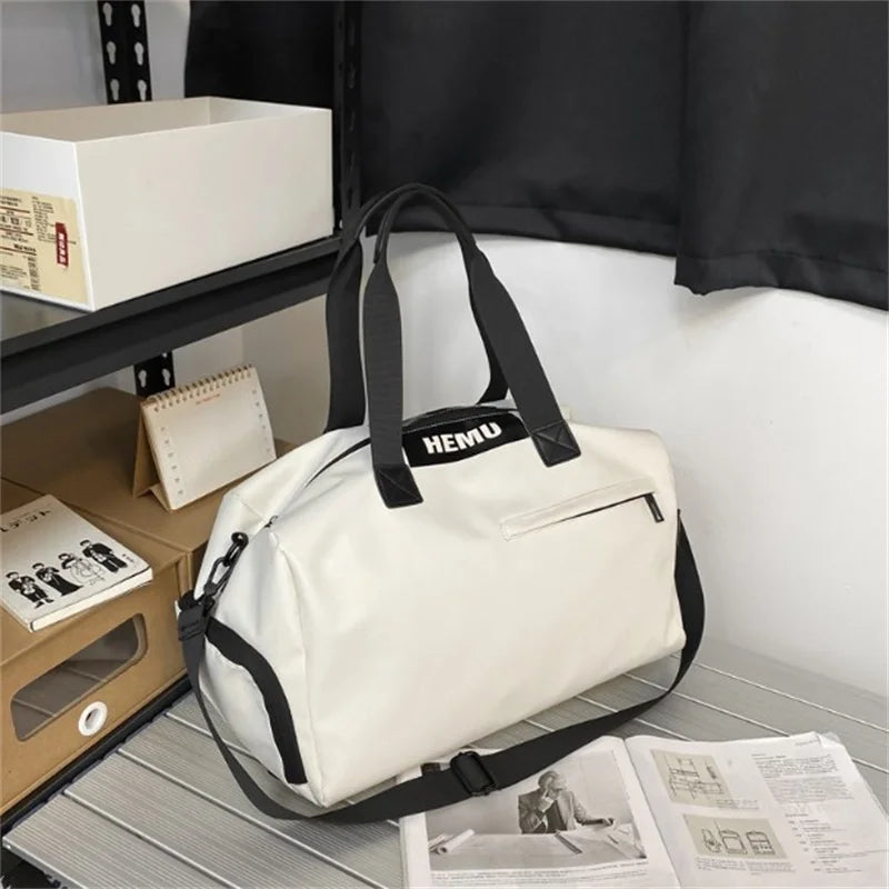 Women's Large Capacity Fitness Bag Dry Wet Separation Sports