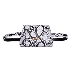 Women Snake Cross Chest Bag Shoulder Messenger Bag