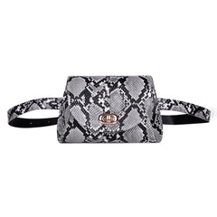 Women Snake Cross Chest Bag Shoulder Messenger Bag