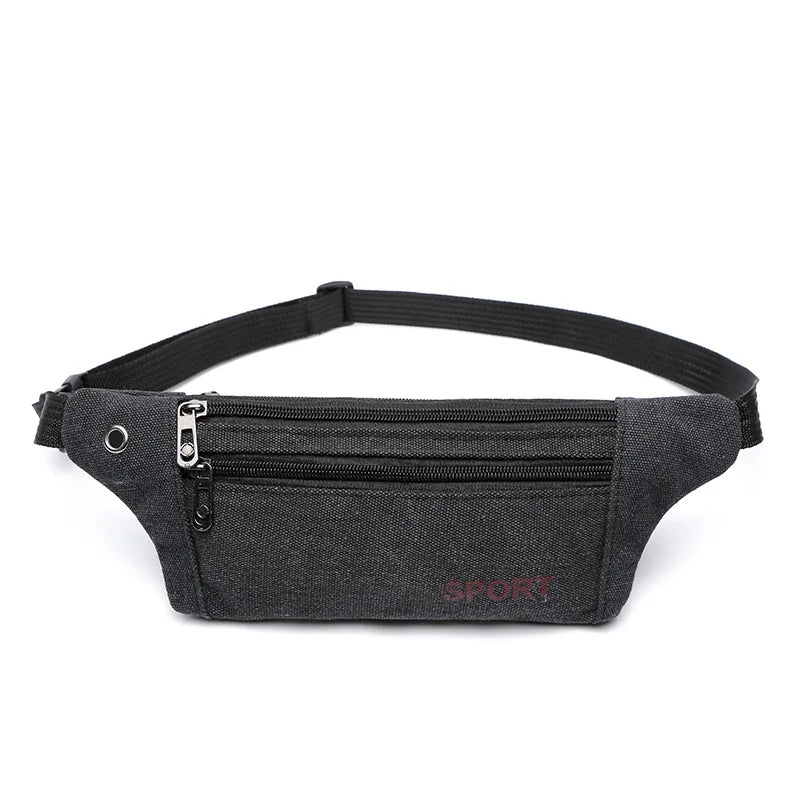 Casual Unisex Fanny Pack Waist Bag Pouch for Men and Women