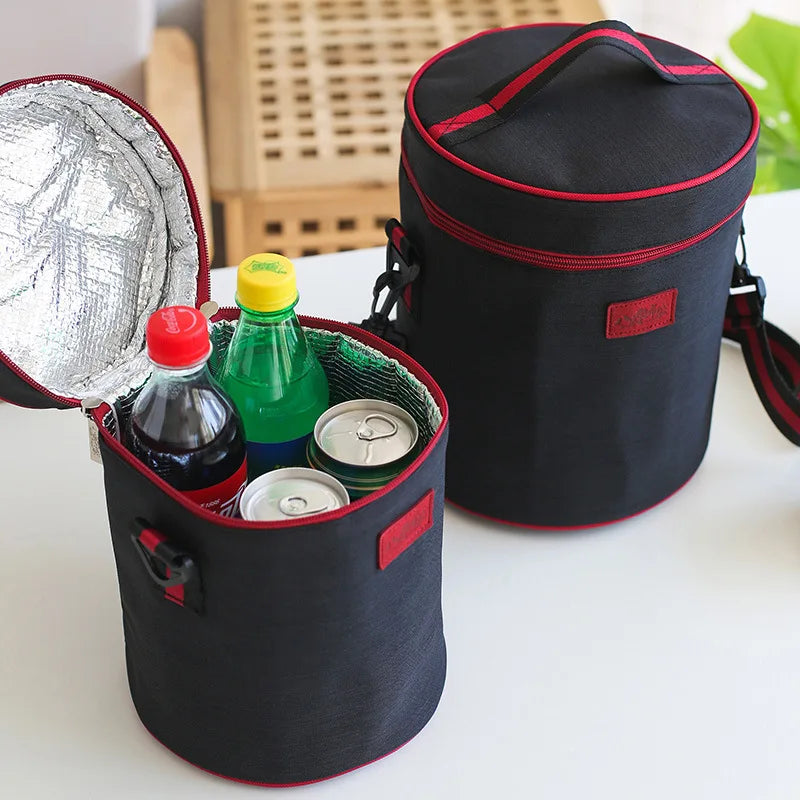 Thermal Insulated Lunch Bag for Women and Kids, Travel Cooler Thermo Picnic Bag