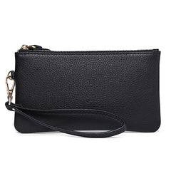 Head Leather Wallet Women's Long Multi-Function Zipper Hand Bag