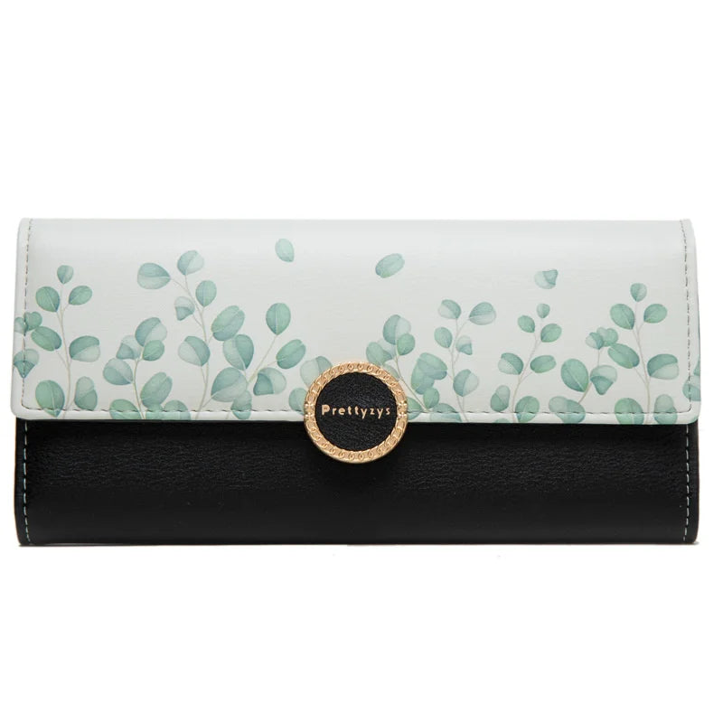 Women's Small Fresh Printing Wallet Purse