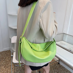 Soft Leather Shoulder Bag for Women Large Crossbody Hobo Bag