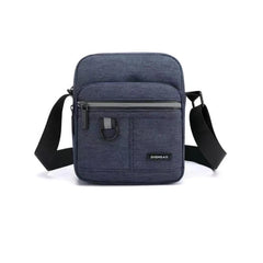 Men Canvas Mini Crossbody Bag Retro Shoulder Phone Bag PT1137