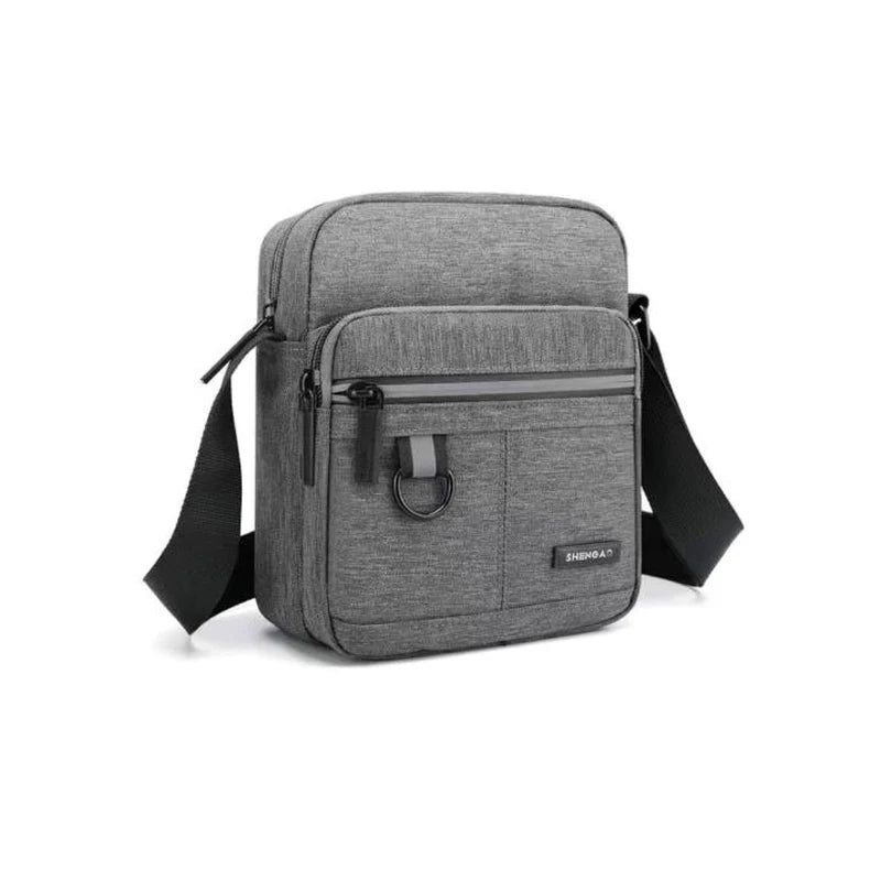 Men Canvas Mini Crossbody Bag Retro Shoulder Phone Bag PT1137