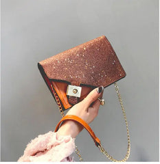 Sequins Small Party Bag Single Shoulder Chain Bag