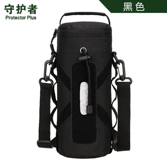 1000ml Tactical Water Bottle Bag Kettle Pouch Camo Army Outdoor Travel