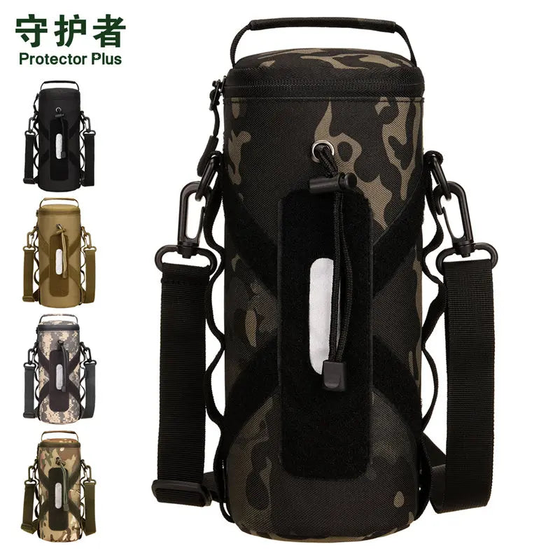 1000ml Tactical Molle Water Bottle Pouch Camo Army Outdoor Travel Camping Hiking
