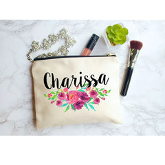 Floral Team Bride Makeup Bag - Wedding Decoration
