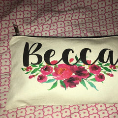 Floral Team Bride Makeup Bag - Wedding Decoration