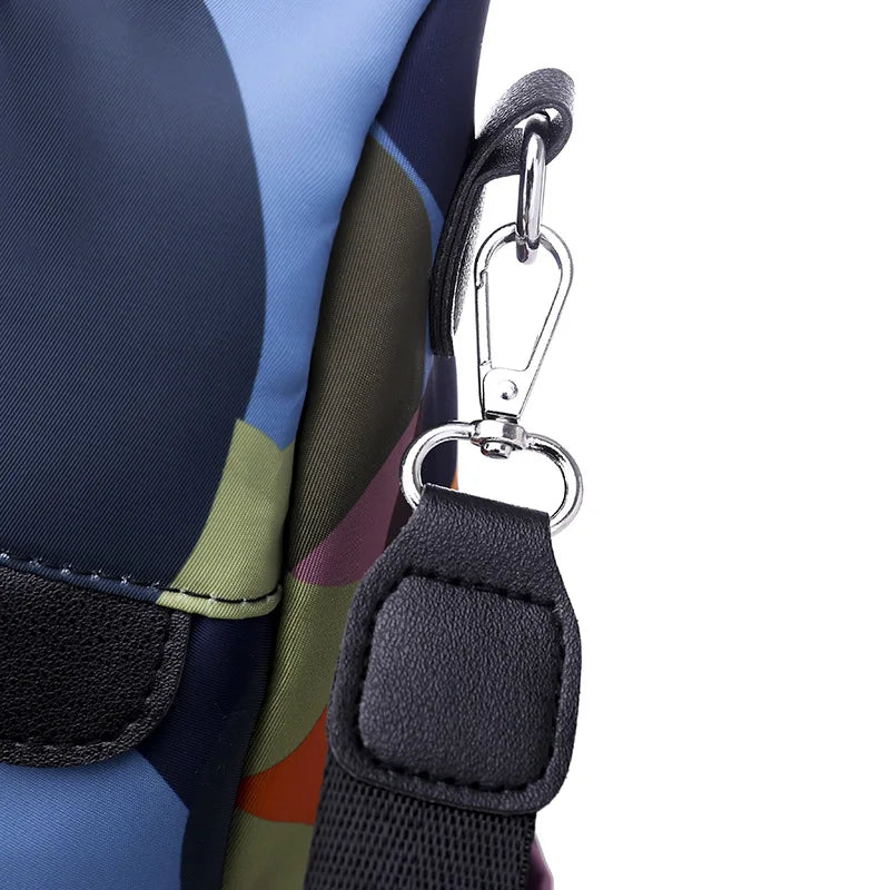 Women's Leather Backpack Double Shoulder Travel Bags