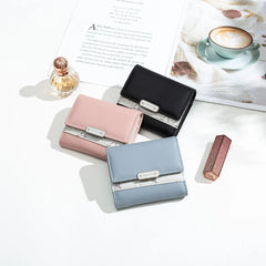 Women's Personalized Short Foldable Change Purse