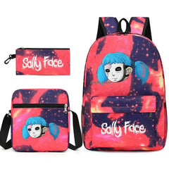 Sally Face 3D Printed Backpack Set