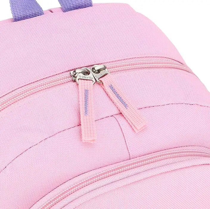 Pink Princess School Bags Kids Satchels Kindergarten Bookbag
