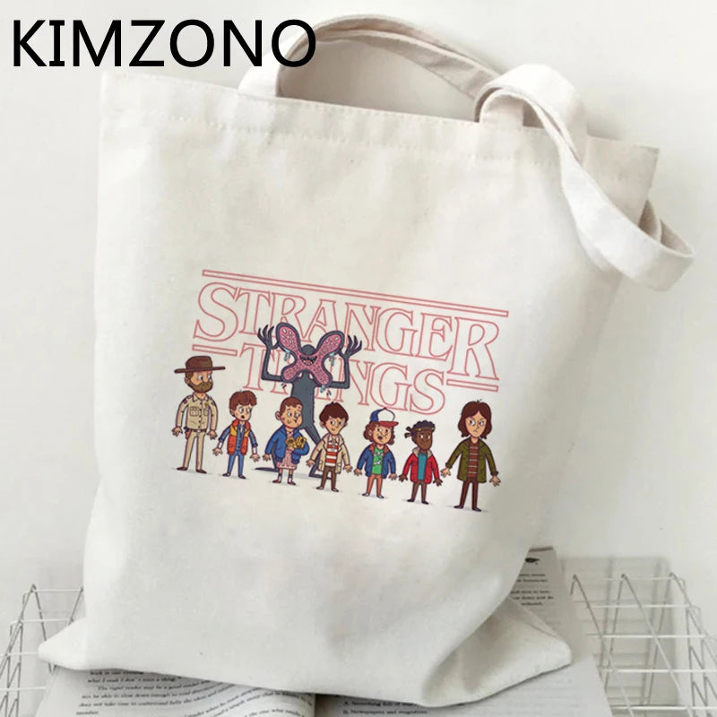 Cotton Shopping Bag Eco-Friendly Tote Jute Reusable Carry Canvas Beach
