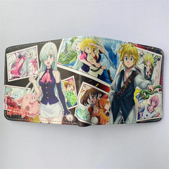 Slim Wallet Men Seven Deadly Sins Money Clip Wallet