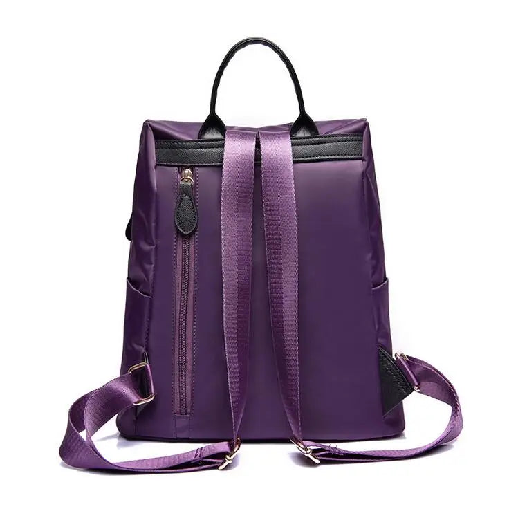 Stacy Bag 072616 Lady Nylon Backpack Casual Travel Bag