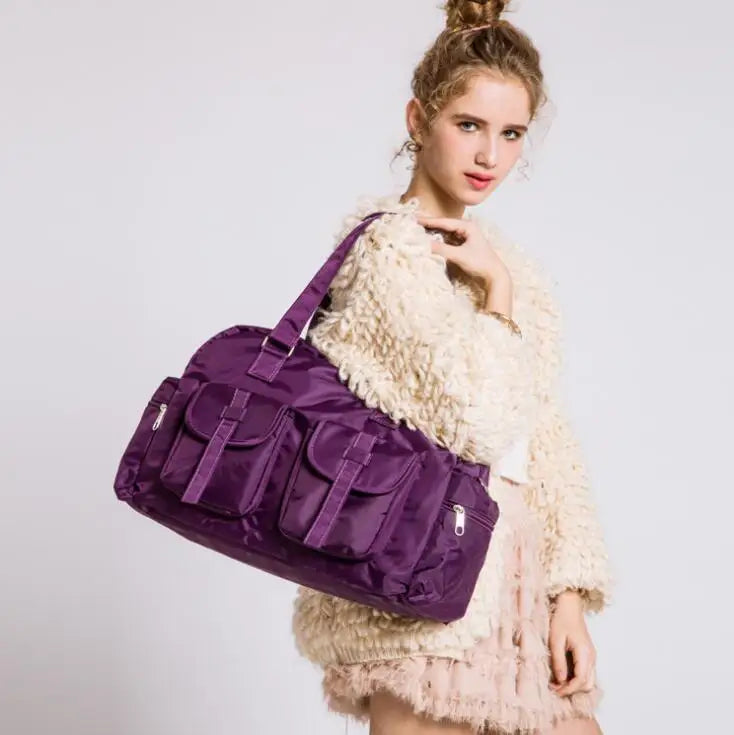 Stacy Bag 092216 Hot Women Handbag Female Big Nylon Bag Lady Large Tote