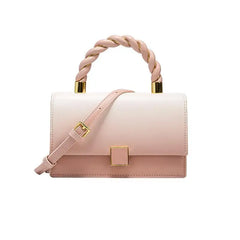 Women's Textured Square Bag One-Shoulder Messenger Bag