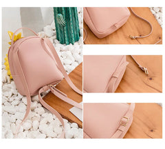 Teenager Mini Travel Backpack Small School Female Shoulder Bag