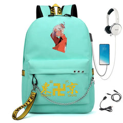 Tokyo Revengers Backpack USB Charging Girls School Bag