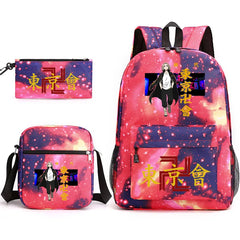 Tokyo Revengers Printed Backpack Teen Bag Men's Laptop Bag