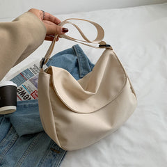 Solid Women Crossbody Bag Ladies Shoulder Bag Waterproof Nylon Women'S Handbags