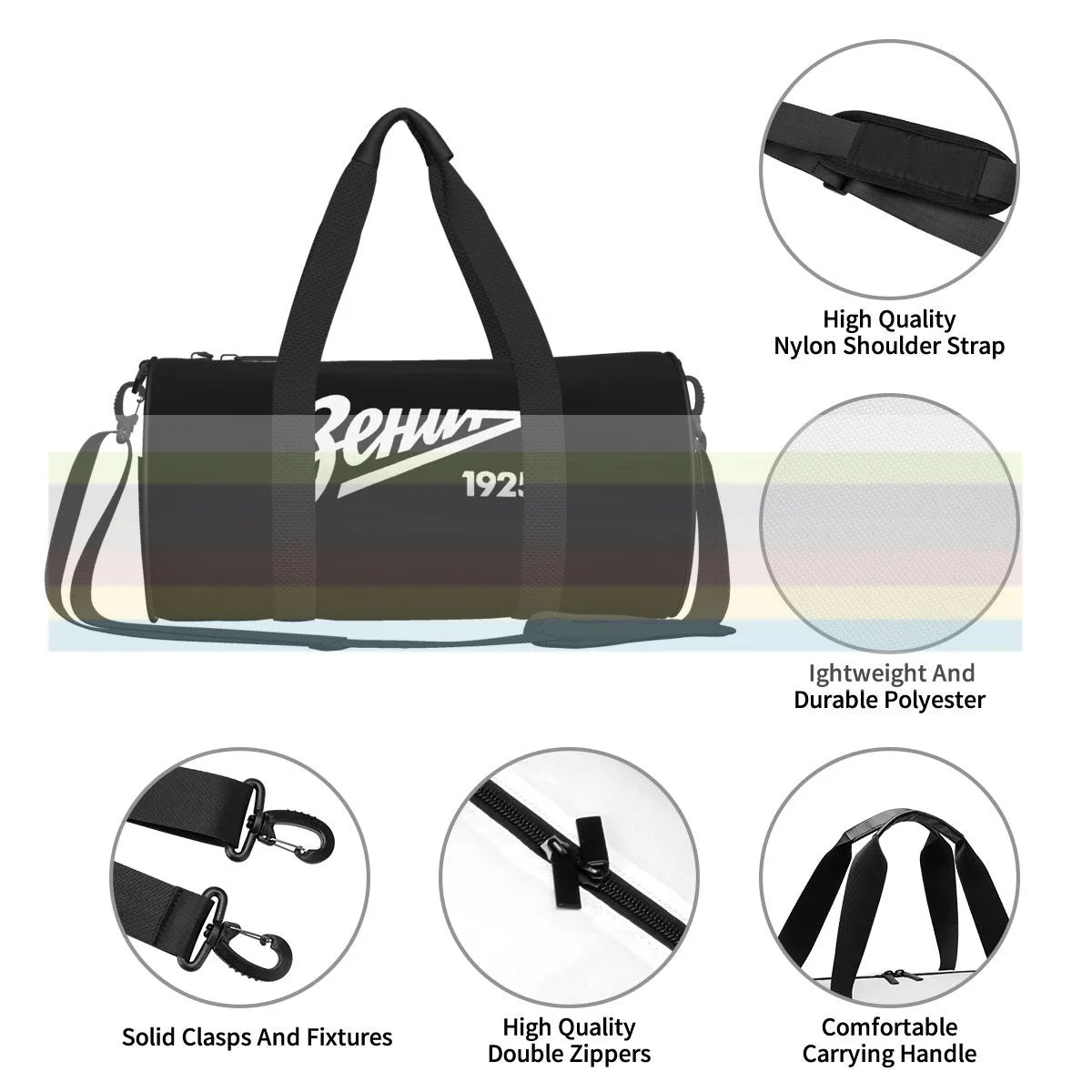 Universal Shoulder Bag for Travel Sports Fitness