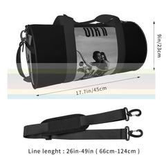 Universal Travel Sports Fitness Shoulder Bag with Dry and Wet Separation