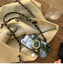 Metal Chain Square Shoulder Bag for Women