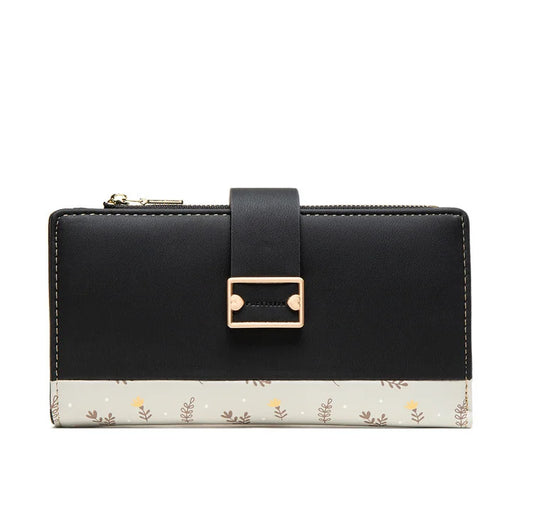 Women's Long Zipper Wallet with Phone Pocket