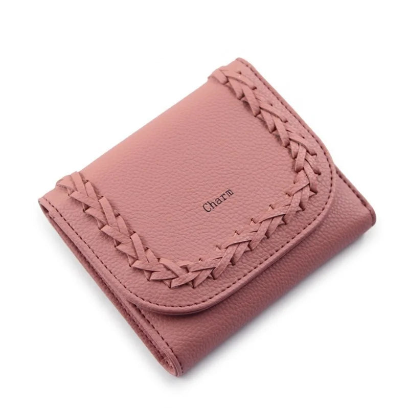 Hand-Woven Women's Wallet Small Fresh Style
