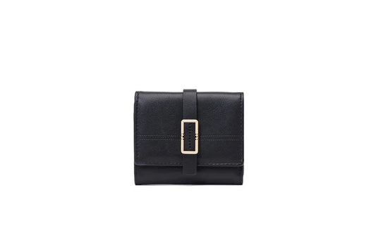 Small Fresh PU Wallet with Large Capacity Zero Wallet