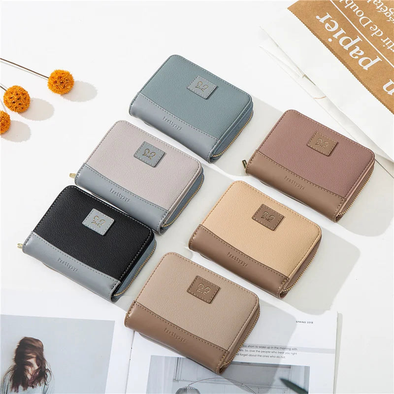 Small Fresh Wallet Women's Short Folding Change Bag