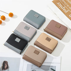 Small Fresh Wallet Women's Short Folding Change Bag