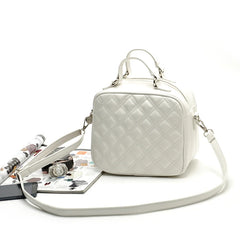 Vintage Casual High-Grade Small Flap PU Leather Handbag Women Tote Clutch Purse
