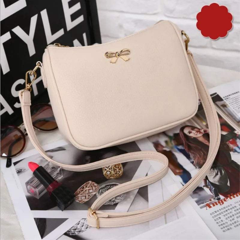 Vintage Bow Small Handbags Women Evening Clutch